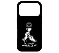 Eucharistie Calice Matthieu 26:28 Communion chrétienne Coque pour iPhone 17 Pro