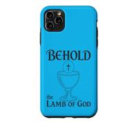 Eucharistie catholique Voici l'agneau de Dieu Communion Coque pour iPhone 11 Pro Max