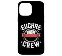 Euchre Crew Soiree Carte Joueurs Amis Coque pour iPhone 13 Pro Max