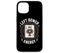 Euchre Left Bower Energy Soiree Carte Joueurs Amis Coque pour iPhone 13