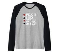 Euchre Partner Pick It Up I'm Going Alone Manche Raglan