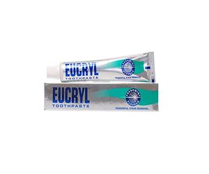EUCRYL SMOKERS TOOTHPASTE FRESHMINT 50ML POWERFUL STAIN REMOVAL by Eucryl, Lot de 6