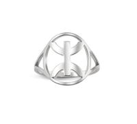EUEAVAN Bague avec symbole africain berbère ethnique africain, style Kabyle, tribu musulmane, Egypte, bijou religieux, cadeau pour femme et homme, Acier inoxydable, Aucune pierre précieuse