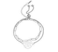 EUEAVAN Boucles d'oreilles Leviathan Cross Sigil of Lucifer Sceau démoniaque de Satan Occulte Lucifer Satanique Baphomet Talisman Gothique Religieux Église Bijoux Cadeau (argent superposé)