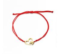 EUEAVAN Bracelet à breloques ciseaux et peigne Bracelet ajustable Bijoux de coiffeur Bracelets à maillons coeur d'amour (or 2)