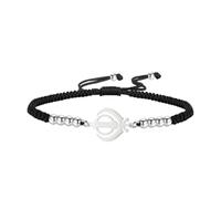 EUEAVAN Bracelet Khanda Sikh Sikh Symbole Épée Sikh Kara Fait à la Main Bracelet Corde Porte-Bonheur Emblème Sacré Miri Piri Amulette Spirituelle Sikhisme Bijoux Religieux Cadeau Punjabi pour Femme