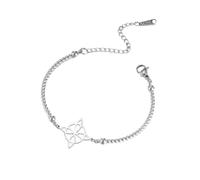 EUEAVAN Bracelet nœud de sorcière Bracelet de cheville nœud celtique triple déesse Nudo De Bruja Triquetra porte-bonheur Trinité Amulette Wiccan Bijoux Cadeaux irlandais (nœud de sorcière 2 argent 2)