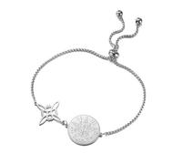 EUEAVAN Bracelet pentagramme tétragramme noeud de sorcières Nudo De Bruja YHVH YHWH Yeshua Jéhovah Bracelet Wicca Amulette Religions Bijoux Wiccan Cadeau pour Femmes Hommes (argent)