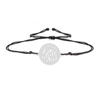 EUEAVAN Bracelet Shema Israel Bracelet de prière hébraïque Sh'ma Shema Israël Bracelet fait à la main en corde tressée Bracelet de cabale hébraïque Bijoux Judaica Femme, Medio, Acier inoxydable, Pas