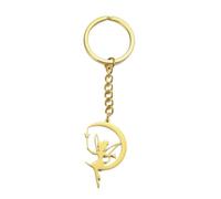 EUEAVAN - Porte-clés princesse Wendy avec clochette de fée, design lutin, danseuse, ballet, bijoux de conte de fées pour femme, Medium