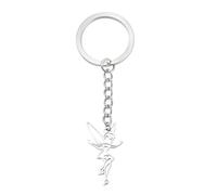 EUEAVAN Princesse Wendy Clochette Porte-clés Fée Pixie Ange Danseuse Tendance Ballet Porte-clés Bijoux Conte de Fées Citation Femmes, Medium