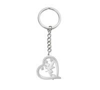 EUEAVAN Princesse Wendy Clochette Porte-clés Fée Pixie Ange Danseuse Tendance Ballet Porte-clés Bijoux Conte de Fée Citation Femmes, Medium