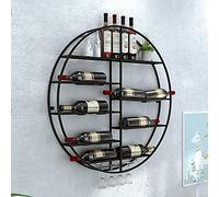 EUEIQCBZ Rack à vin Mural avec Porte-Verre à vin Suspendu et Organisateur de Rangement en métal de Bouteille à vin pour Bar à vin Cave de Cuisine comptoir étagère de décoration (Taille: 70x11x70cm)
