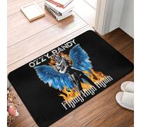 EUEKQOIB Ozzy et Randy Flying High Again Paillasson antidérapant de Sol Cuisine Entrée Maison Salon Coussinet