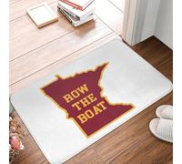 EUEKQOIB Paillasson antidérapant avec Contour du Bateau MN de Sol pour gratter Le Sable de Cuisine entrée Maison Chambre à Coucher