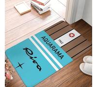 EUEKQOIB Paillasson antidérapant pour entrée Chambre à Coucher lac de Côme Cannes Monaco Saint-Tropez