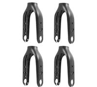 EUETVEXERK 1/2/3/4/5/6 pièces compatibles for Xiaomi Electric Skateboard 4 Pro Scooter électrique ABS Fourche Avant Couvercle en Plastique Coque Accessoires pièces Accessoires pour Scooters(4pcs)
