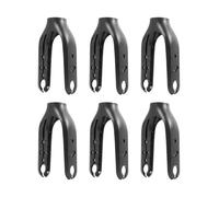 EUETVEXERK 1/2/3/4/5/6 pièces compatibles for Xiaomi Electric Skateboard 4 Pro Scooter électrique ABS Fourche Avant Couvercle en Plastique Coque Accessoires pièces Accessoires pour Scooters(6pcs)