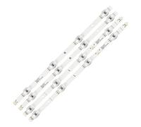 EUETVEXERK Bande de rétro-éclairage LED, Kit 1/5/10, Compatible for HISENSE 40A4HV 40H5500G 40H5G 40AE5000F 40A5600FTUK LB39601 V0 JHD396X1F01-TXL1 Bande Lumineuse TV(1set 4pcs)