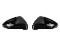 EUETVEXERK Boîtiers de rétroviseurs latéraux de rechange en carbone noir for Audi A4 B9 8W S4 RS4 A5 S5 RS5 2017-2023 Rétroviseur automobile(Black-2pcs)