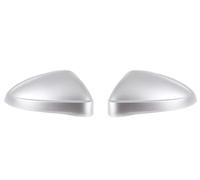 EUETVEXERK Boîtiers de rétroviseurs latéraux de rechange en carbone noir for Audi A4 B9 8W S4 RS4 A5 S5 RS5 2017-2023 Rétroviseur automobile(Matte Silver-2pcs)
