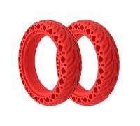 EUETVEXERK Compatible for l'amortisseur for trou solide for scooter électrique Xiaomi M365 PRO, roue de 8,5 livres, durable Accessoires pour scooters(2pcs red)