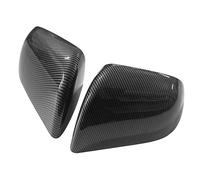 EUETVEXERK Coque de protection for rétroviseur latéral de voiture, compatible for Tesla Model 3 (2017, 2018, 2019, 2020, 2021, 2022, 2023), lot de 2 pièces Rétroviseur automobile(Carbon fiber pattern)