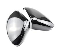 EUETVEXERK Coque de rétroviseur noir brillant for VW Golf 8 MK8 VIII 2020-2021, for assistance de maintien de voie Rétroviseur automobile(No Side Assist-1)