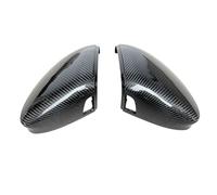 EUETVEXERK Coque de rétroviseur noir brillant for VW Golf 8 MK8 VIII 2020-2021, for assistance de maintien de voie Rétroviseur automobile(With Side Assist-2)