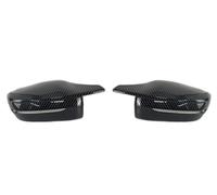 EUETVEXERK Couvercle de rétroviseur latéral de voiture de style M for BMW Série 3 4 5 7 8 G20 G21 G30 G38 G22 G23 G11 G12 G15 G16 LHD RHD Rétroviseur automobile(LHD-Carbon Pattern)