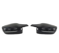 EUETVEXERK Couvercle de rétroviseur latéral de voiture de style M for BMW Série 3 4 5 7 8 G20 G21 G30 G38 G22 G23 G11 G12 G15 G16 LHD RHD Rétroviseur automobile(RHD-Carbon Pattern)