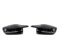 EUETVEXERK Couvercle de rétroviseur latéral de voiture de style M for BMW Série 3 4 5 7 8 G20 G21 G30 G38 G22 G23 G11 G12 G15 G16 LHD RHD Rétroviseur automobile(LHD-Black)
