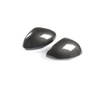 EUETVEXERK Garniture décorative de rétroviseur latéral en fibre de carbone ABS for Alfa Romeo Stelvio Giulia 2017-2022, accessoires extérieurs automobiles Rétroviseur automobile(Giulia carbon fiber)