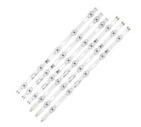 EUETVEXERK Kit Barre de rétroéclairage LED Compatible for TV UN43TU7000 UN43TU8000 UN43TU8200 UE43TU7100 UN43TU700DF BN96-50319A 50320A LM41-00868A 00867A Bande Lumineuse TV(1set-6pcs)