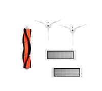 EUETVEXERK La brosse latérale principale (roue de filtre HEPA) Les pièces peuvent être lavées.Ajustement approprié for roborock S5 balayer un Pièces d'aspirateur(Set D)