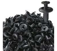 EUETVEXERK Lot de 10, 20 ou 50 rivets en plastique for pare-chocs voiture, trou 8 mm, vis fixation for garniture porte, clips, accessoires automobiles Boucle en plastique pour automobile(20Pcs)