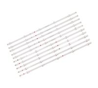 EUETVEXERK Lot de 10 Bandes LED compatibles for téléviseur HISENSE H58A6100 H58AE6000 H58AE6100UK CRH-BK58S13030T051087D-REV1.2 W JL.D580A1330-365AS-M_V02 Bande Lumineuse TV