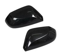 EUETVEXERK Lot de 2 autocollants de protection de rétroviseur latéral en fibre de carbone noir, adaptés for la Toyota Camry 9e génération (2024, 2025 et 2026) Rétroviseur automobile(Carbon Fiber Look)
