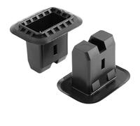 EUETVEXERK Lot de 2 clips fixation for siège arrière voiture (4B0886373) for Audi A4 Quattro 02-08 A6 for Golf MK5 MK6 Jetta Scirocco Skoda Octavia Superb Seat Boucle en plastique pour automobile