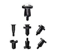 EUETVEXERK Lot de 20 clips fixation for pare-choc voiture, for trou 5 for 10 mm, for garniture porte, en plastique Boucle en plastique pour automobile(XB01)