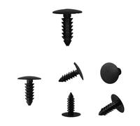 EUETVEXERK Lot de 20 clips fixation for pare-choc voiture, for trou 5 for 10 mm, for garniture porte, en plastique Boucle en plastique pour automobile(XA01)