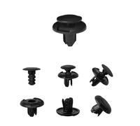 EUETVEXERK Lot de 20 clips fixation for pare-choc voiture, for trou 5 for 10 mm, for garniture porte, en plastique Boucle en plastique pour automobile(XB14)