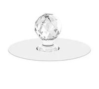 EUETVEXERK Lot de 20 for 1 boutons porte en cristal transparent, poignées, tiroirs, armoires, autocollants, for crochet, décoration murale Poignée de porte d'armoire(6PCS)