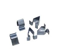 EUETVEXERK Lot de 5 clips boucle en acier for seuil coffre voiture, for Volkswagen, VW, Passat, Tiguan, Polo, Santana Boucle en plastique pour automobile(5pcs C)