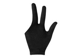 EUETVEXERK Lot de 50 gants de billard en nylon for 3 doigts, for gaucher et droitier, noirs, respirants et élastiques, accessoires de sport for femmes et hommes Accessoires pour équipements de billard