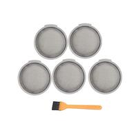 EUETVEXERK Pièces spéciales remplaçables for le filtre for brosse for rouleaux de l'aspirateur ajusté for Xiaomi Fit for Mijia Scwxcq01rr Apte for roborock h6 Pièces d'aspirateur(Arancione)