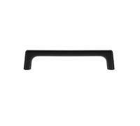 EUETVEXERK Poignée de meuble en laiton gris perle et doré, idéale for porte d'armoire, tiroir, cuisine ou Poignée de porte d'armoire(Black 128mm)