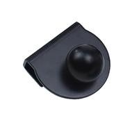 EUETVEXERK Poignée de porte douche en verre sans cadre, pince/clip, for vitrines d'armoires, boutons ronds métal remplacement, perçage Poignée de porte d'armoire