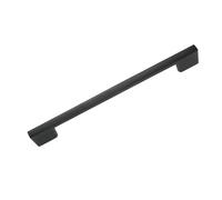 EUETVEXERK Poignées de porte placard cuisine en aluminium noir, 1 pièce, simples, for tiroir, armoire verre, quincaillerie meubles Poignée de porte d'armoire(Black-96)