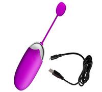 ℴeuf Vibrant Plaisir Couple Mini V t F sans Fil Télécommande V O F MININ ḷ A Distance C lo e sseur V Couple E3